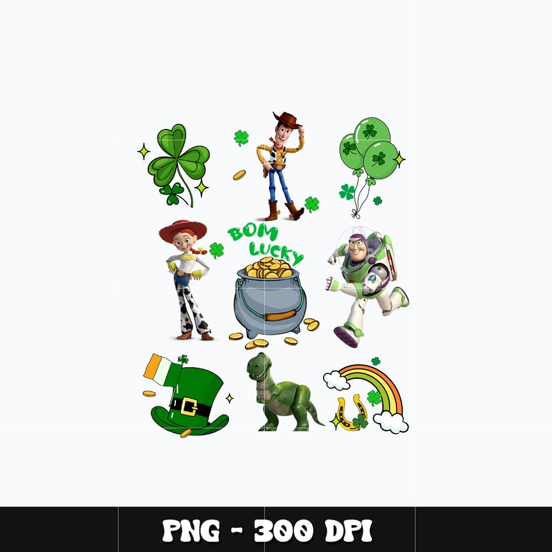 Toy bom lucky patricks day Png