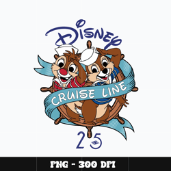 Disney cruise line Png, Chip Dale Png, Disney Png, Digital file png, cartoon Png, Instant download.