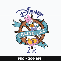 disney cruise line png, daisy duck png, disney png, digital file png, cartoon png, instant download.