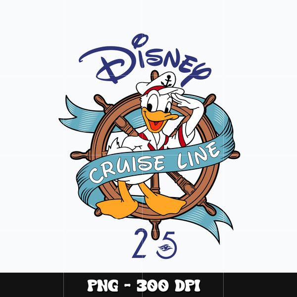 Donald duck Disney cruise line Png