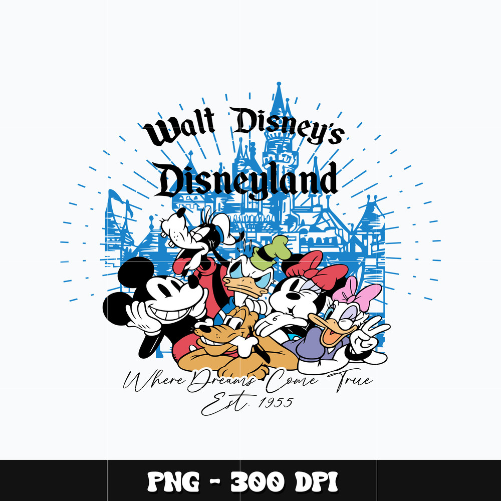 Mickey walt disneyland Png
