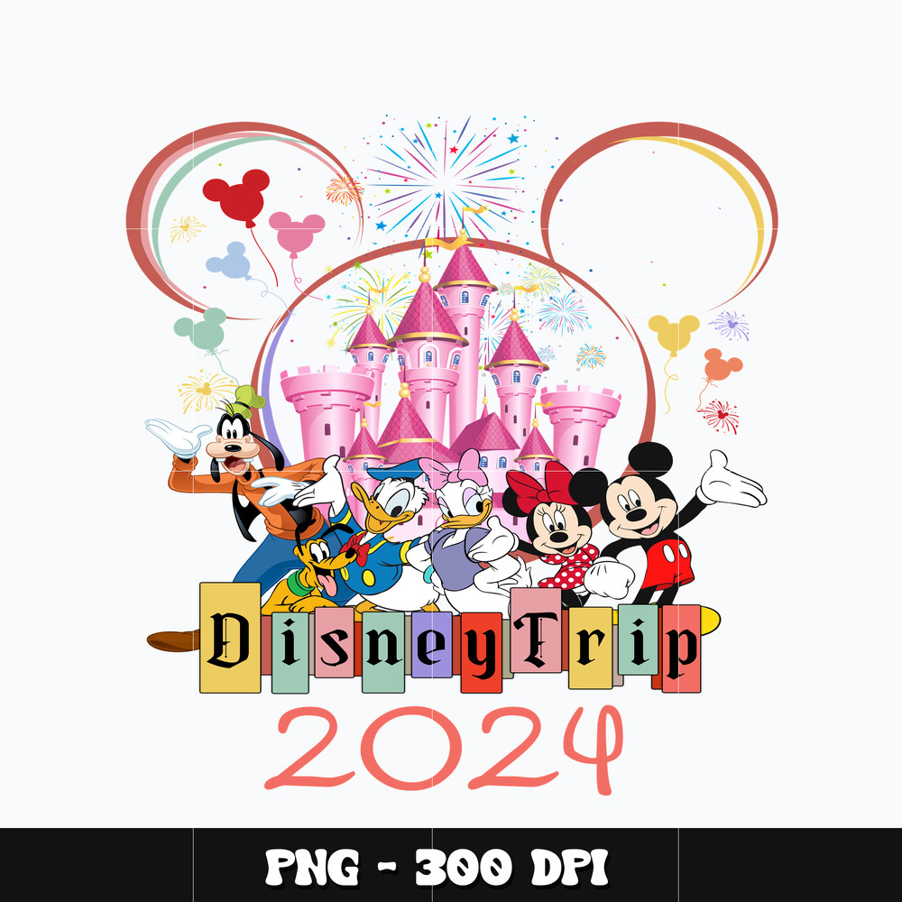 Mickey mouse disneytrip 2024 Png