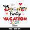 Disney mickey family vacation sister Png