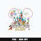 Mickey caslte disneytrip 2024 Png