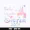 Mickey castle family vacation sister Png