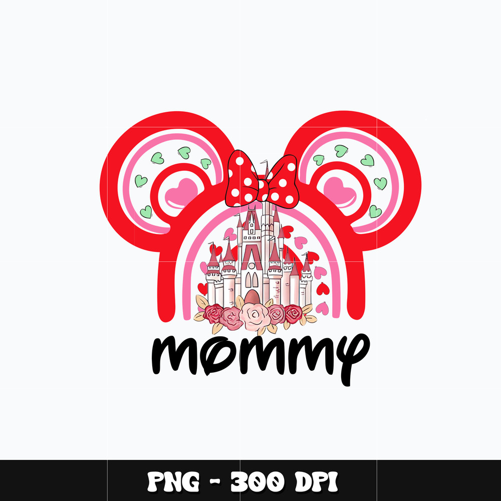 Mickey castle valentine mommy Png