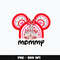 Mickey castle valentine mommy Png