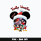 Mickey chrismas family vacation 2024 Png