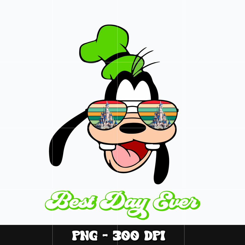 Goofy best day ever Png