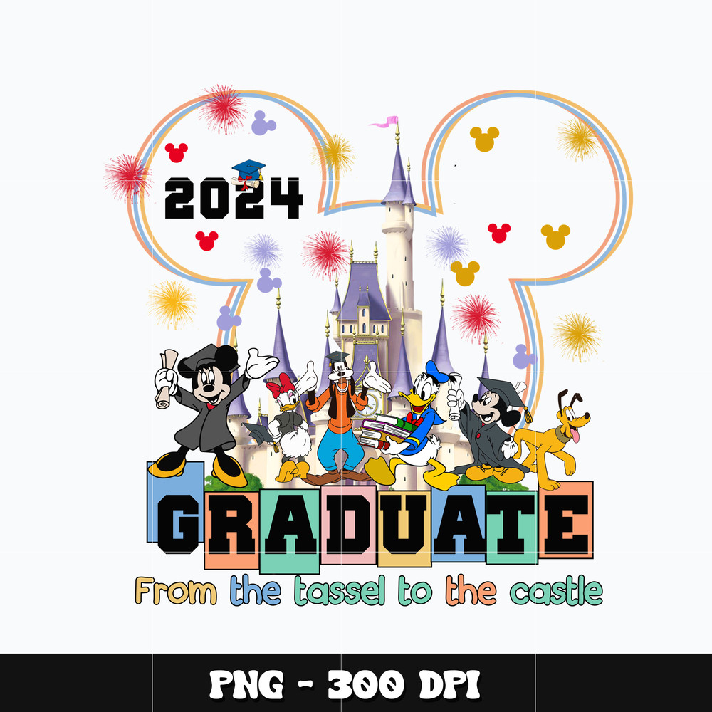 Mickey mouse graduate 2024 Png