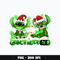 Stitch grinch mode Png