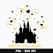 Mickey castle happy new year Png