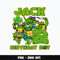 Ninja Turtles jack birthday boy Png