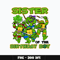 Ninja Turtles sister birthday boy Png