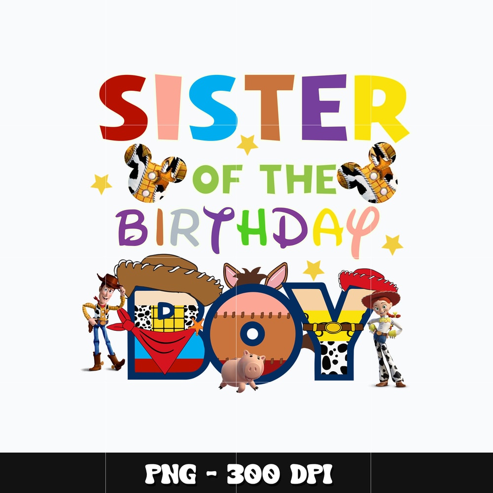 Toy story sister of the birthday boy Png