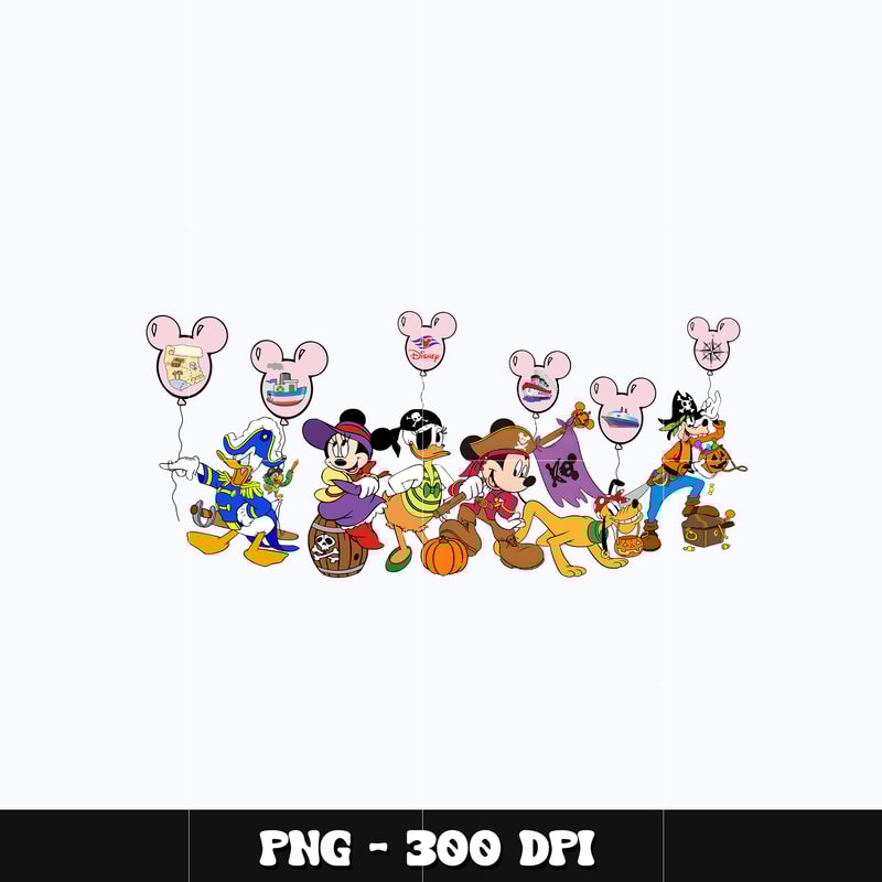 Mickey friends priate Png