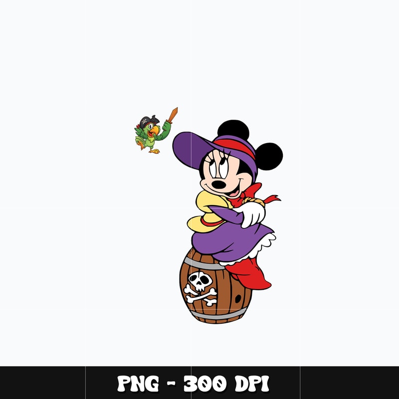 Minnie mouse priate 2024 Png