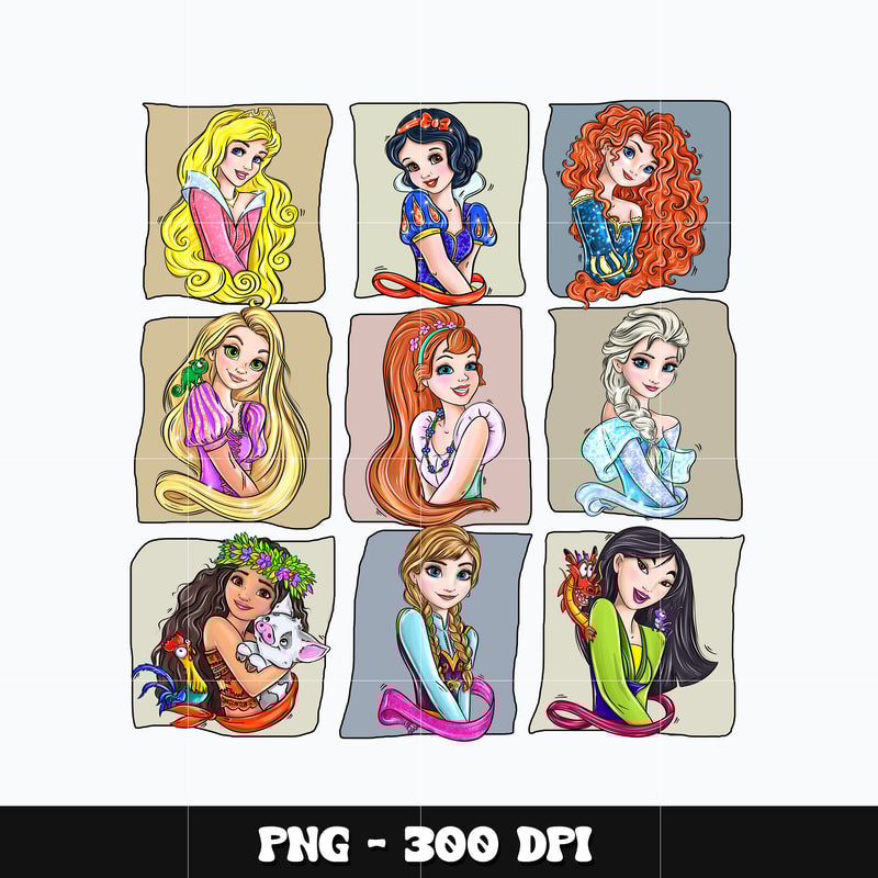 All Disney princess Png