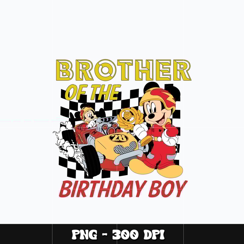 Mickey brother birthday boy Png