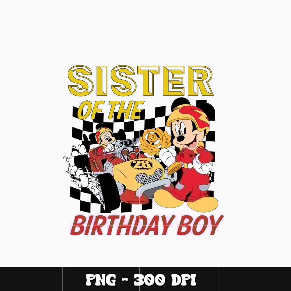 Mickey sister birthday boy Png