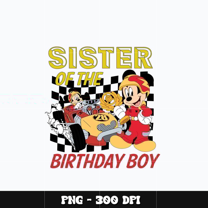 Mickey sister birthday boy Png