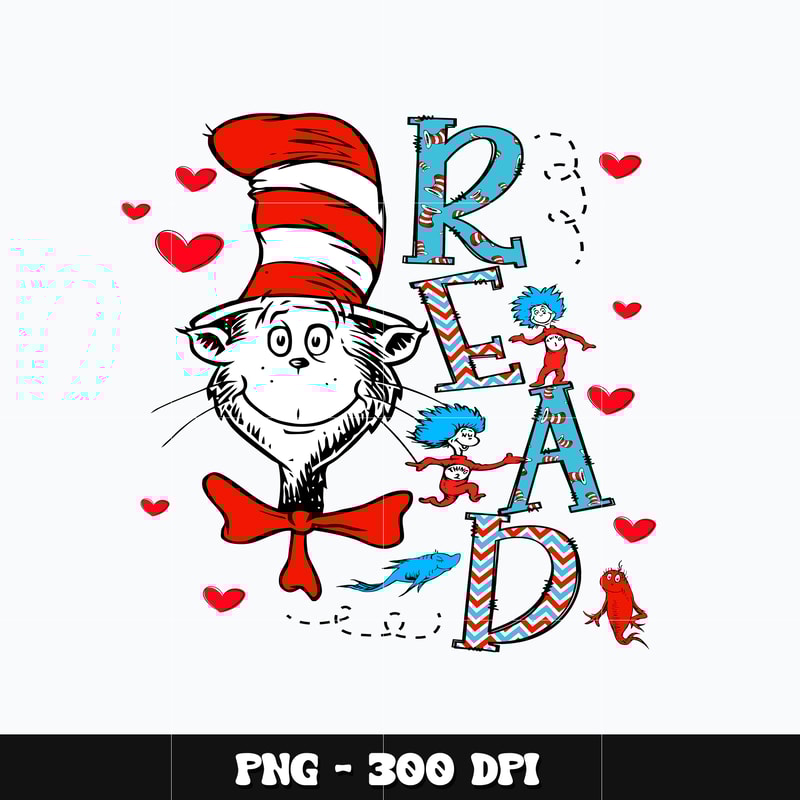 Dr seuss thing read Png