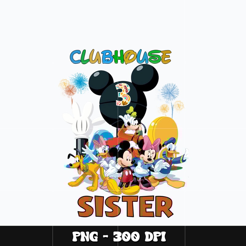 Mickey clubhouse sister Png