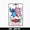 Stitch and angel the love Png