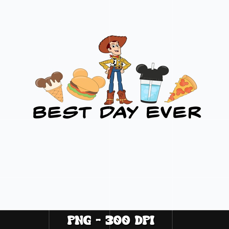 Woody best day ever toy story Png