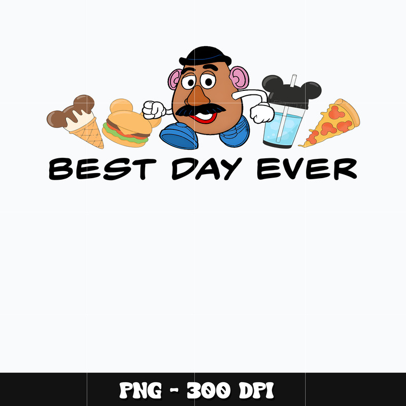 Mr Potato best day ever toy story Png
