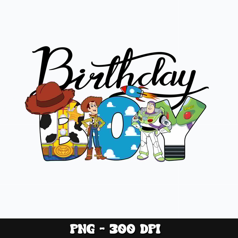 Woody birthday boy toy story Png