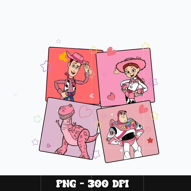 Woody friends valentine's toy story Png