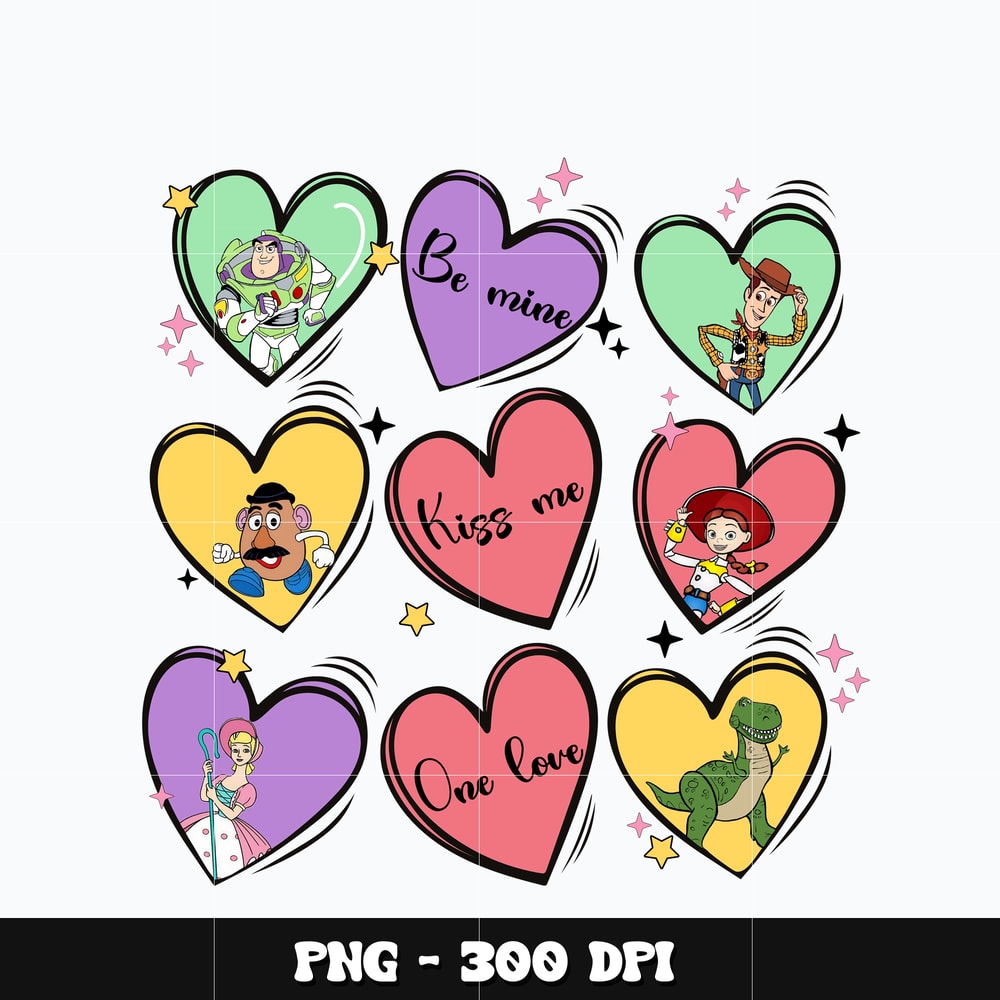 Woody friends be mine toy story Png