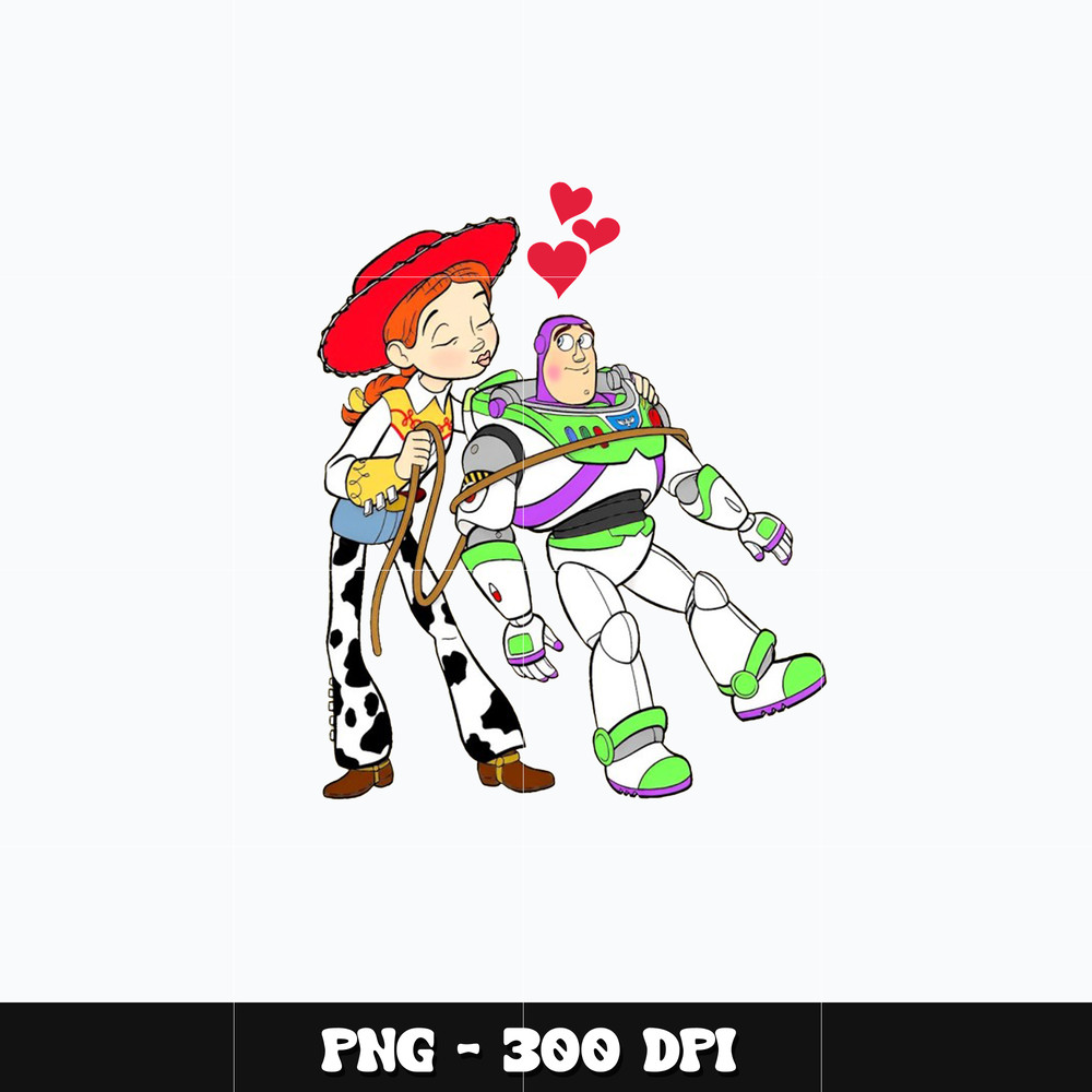 Jessie love buzz toy story Png