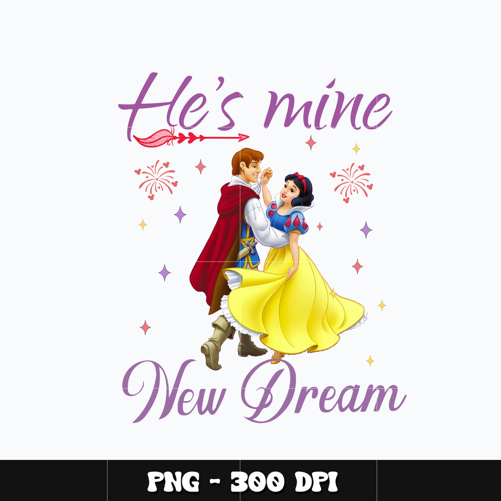 Snow white he's mine Png