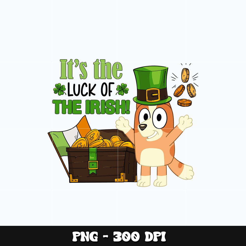 Bluey bingo it's the lucky Png