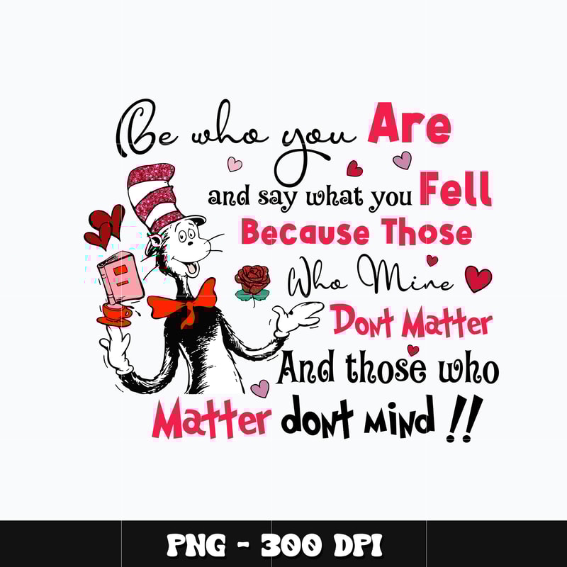 Dr Seuss matter don't mind Png