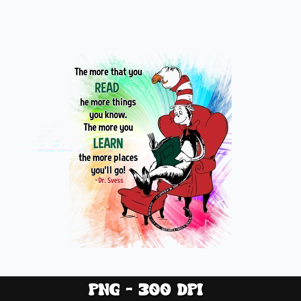Dr Seuss the more that you Png