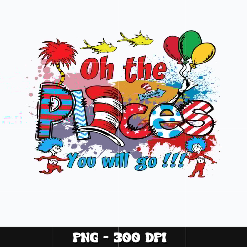 Dr seuss you will go Png