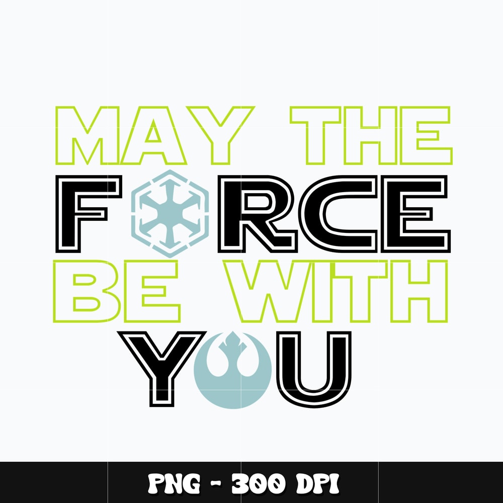 Star wars may the force Png