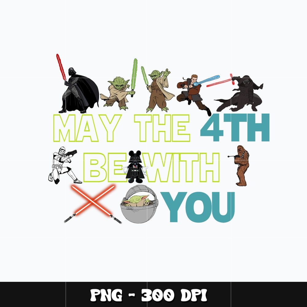 Star wars Yoda may the 4th Png