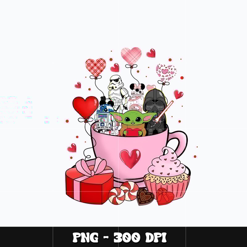 Star wars love valentine Png