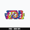 Star wars color logo Png