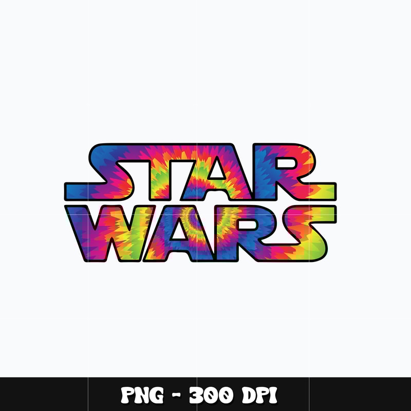 Star wars color logo Png