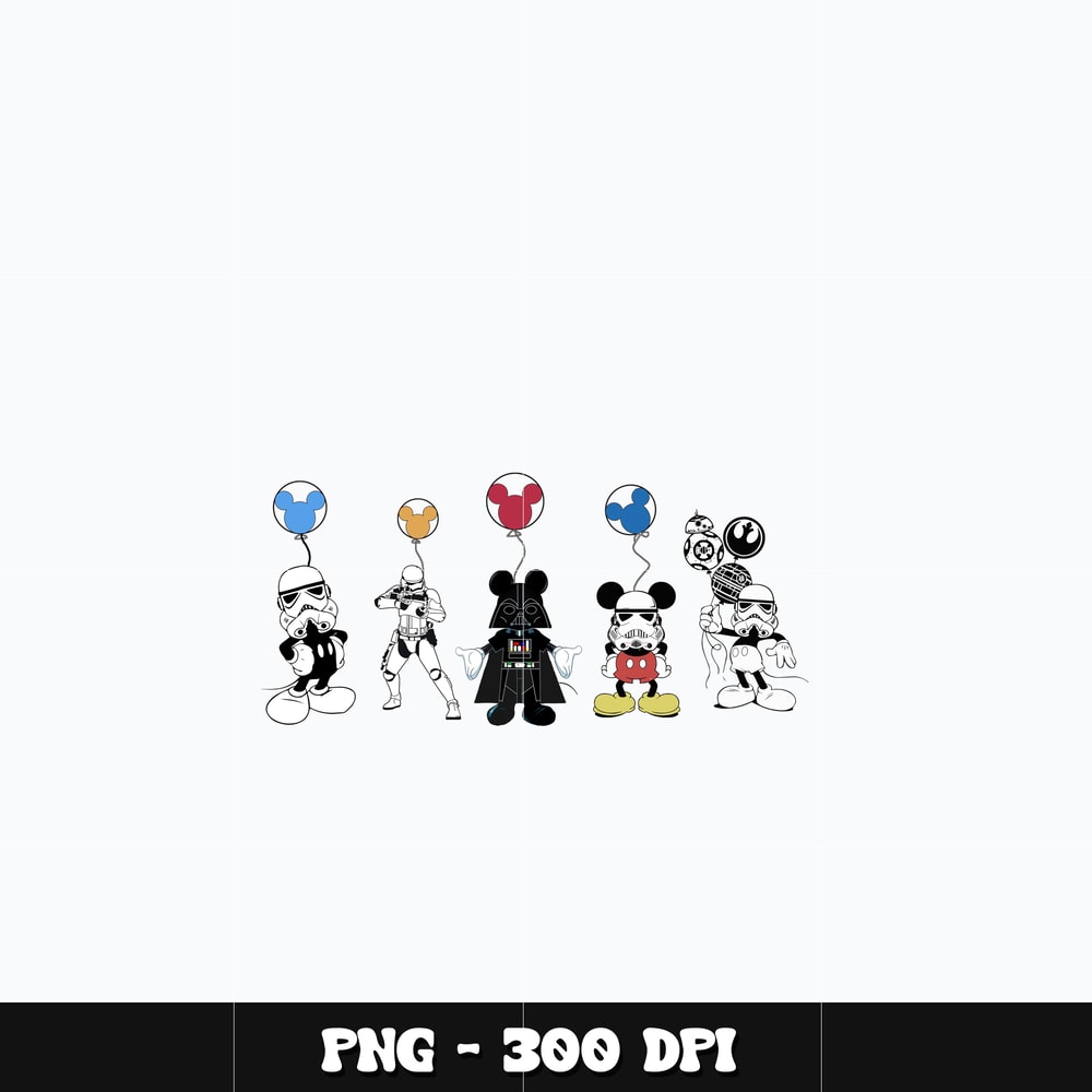 Star wars and mickey Png