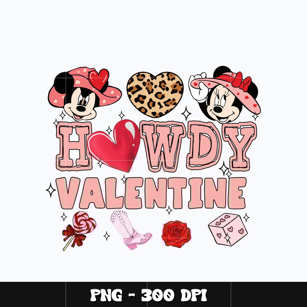 Mickey howdy valentine Png
