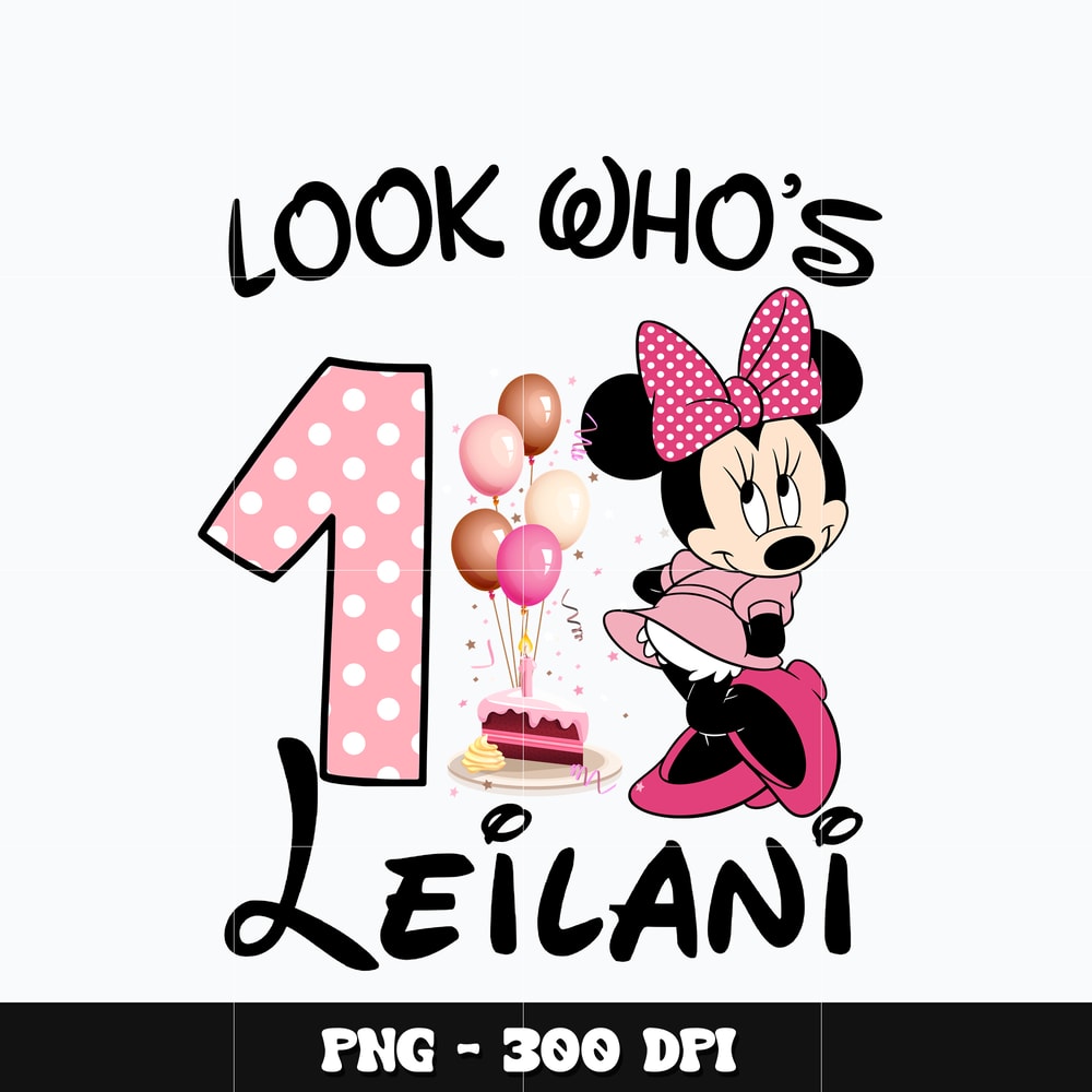 Minnie look who's leilani Png