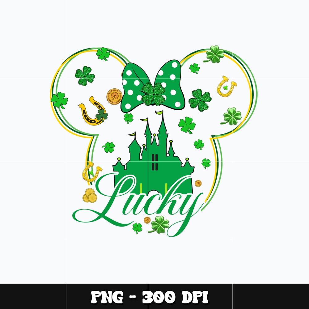 Minnie head castle lucky Png