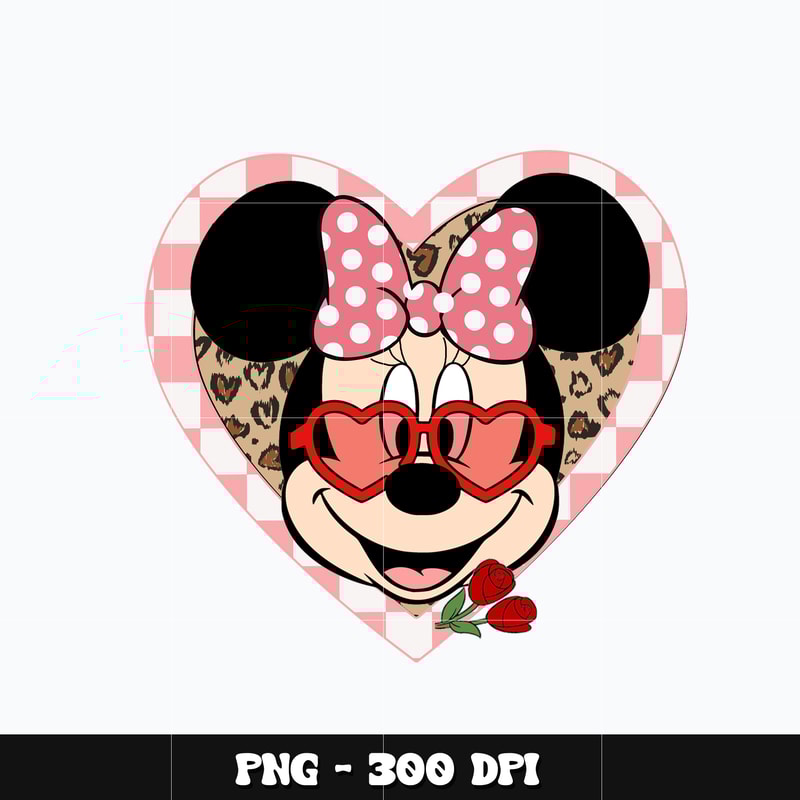 Minnie head love Png