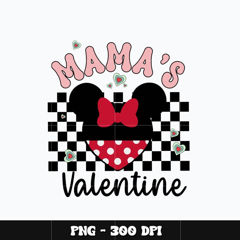 Minnie mama's valentine Png